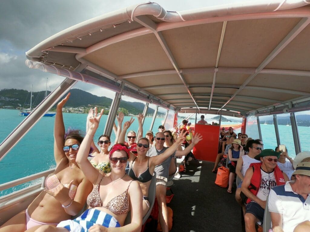 Best Beaches, Rainforest and Islands – 13 Day Adventure Tour Boat ride